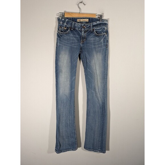 BKE Denim Culture Boot Cut Low Rise Women Jeans Size 27 - Picture 1 of 10